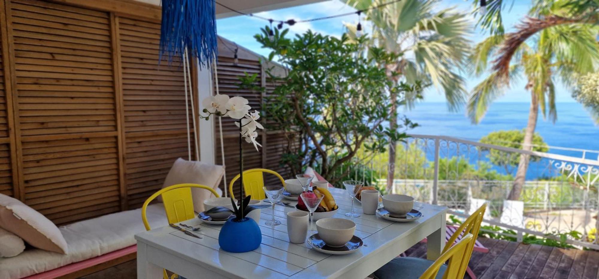 La Boheme, Residence De 5 Appartements Avec Piscine, Vue Ocean, Petite Ile Exterior photo